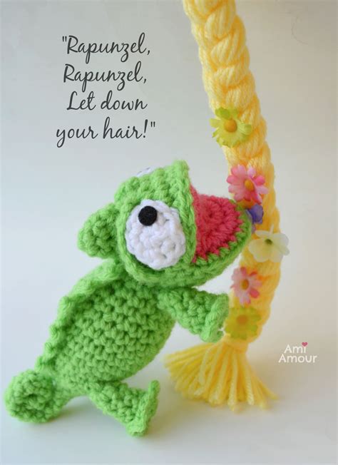 Chameleon Crochet Pattern - Pascal Amigurumi - FREE - Ami Amour