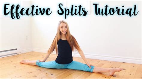 How to do the Splits | How to do splits, Flexibility workout, Dancer workout