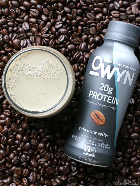 OWYN Cold Brew Coffee: Plant-Based Allergy-friendly Protein Drink - Allergylicious