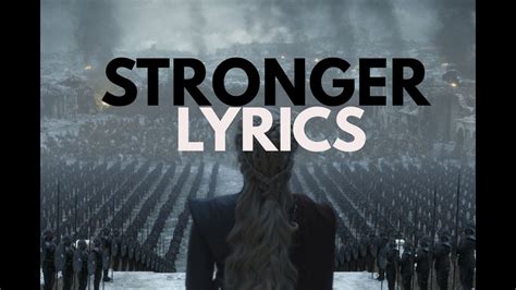 Stronger - The Score | Lyric Video - YouTube