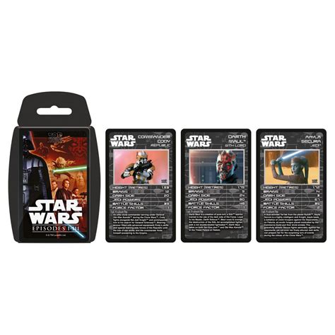 Top Trumps - Star Wars Episodes 1 - 3 - Mind Games