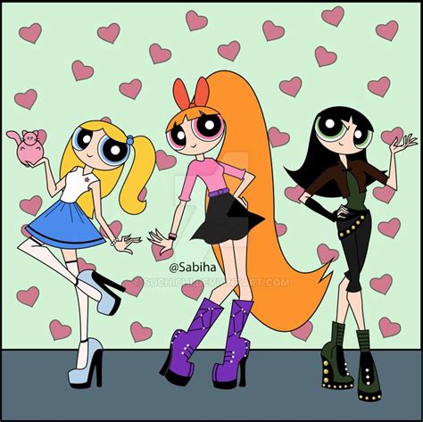 Grown Up Powerpuff Girls by Suchichi on DeviantArt in 2021 | Powerpuff ...