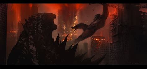 Godzilla vs. Kong Concept Art Gives New Look at Stunning Hong Kong Fight