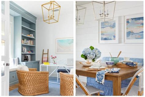 Beach Inspired Dining Rooms