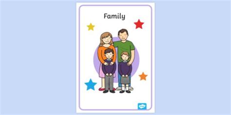 FREE! - Printable Family Poster | Display Poster Resources | Twinkl