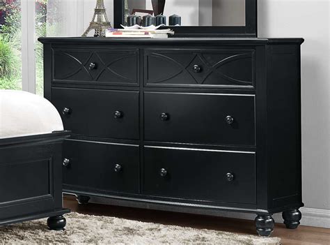 Homelegance Sanibel Bedroom Set - Black B2119BK-Bed-Set at Homelement.com