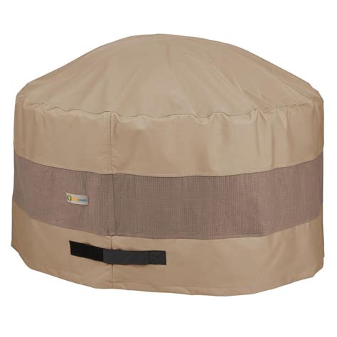 Elegant Waterproof Round Fire Pit Cover