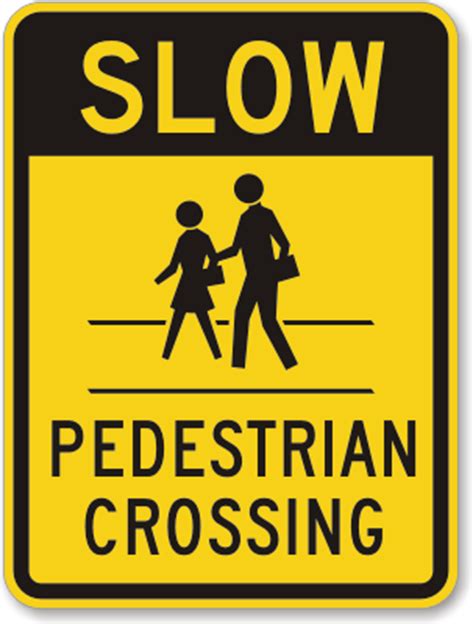 Pedestrian Crossing Signs Throughout History | MyParkingSign.com Blog