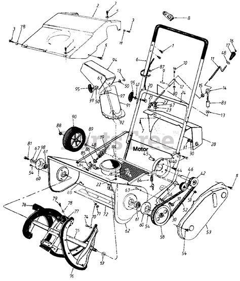 MTD 311-174-000 - MTD Snow Thrower (1991) Parts Parts Lookup with ...