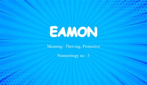 Eamon Name Meaning