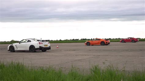 Vídeo: Porsche 911 Turbo S vs Nissan GT-R Nismo vs Honda NSX