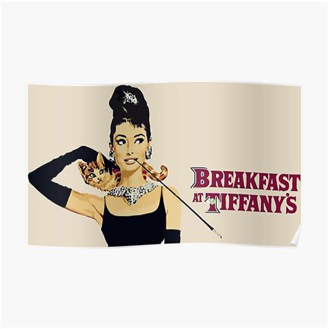 "Breakfast at Tiffanys | Audrey Hepburn" Poster for Sale by koovox ...