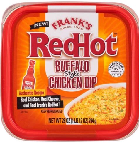 Frank's Redhot Have Released Huge Tubs Of Buffalo-Style Chicken Dip