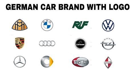 German Car Brands Logos