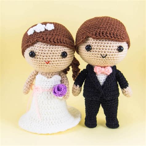 Wedding Dolls Amigurumi Crochet – Snacksies Handicraft