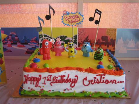 Yo Gabba Gabba Birthday Cake Ideas!