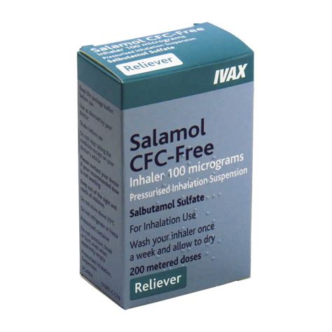 Salamol CFC Free Inhaler (Salbutamol 100mcg) | Online Clinic