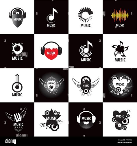 vector logo music Stock Vector Image & Art - Alamy