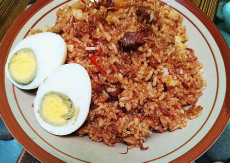 Resep Nasi Goreng Daging oleh A-zoora Kitchen - Cookpad