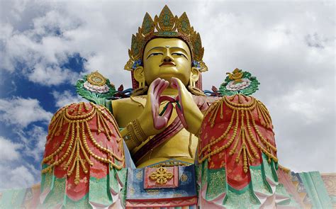 Maitreya Buddha statue Photograph by Sugita Kumari - Pixels