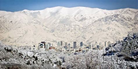 Snow in Tehran | Natural landmarks, Urban landscape, Landscape