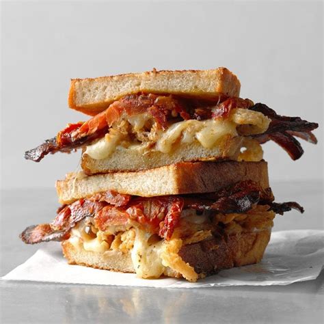 Gourmet Grilled Cheese with Date-Bacon Jam Recipe: How to Make It ...