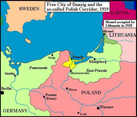 Free City of Danzig (Polish Corridor)