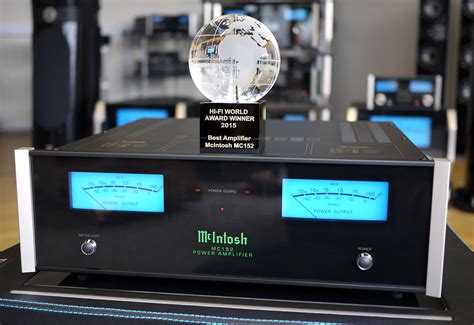 McIntosh MC152 Named "Best Amplifier 2015" by Hi-Fi World