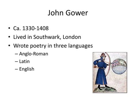 PPT - John Gower: A Political Poet PowerPoint Presentation, free download - ID:3176038