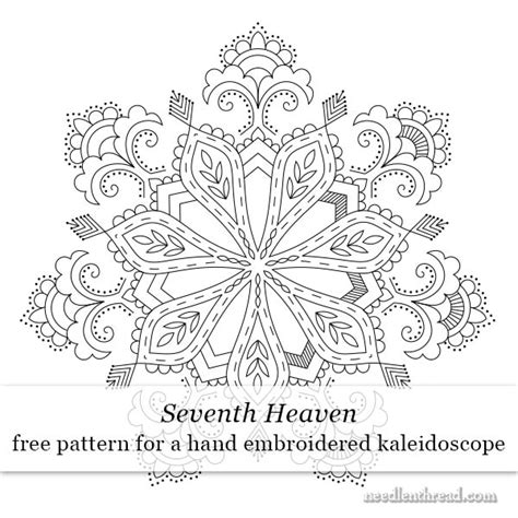 Kaleidoscope Embroidery Designs The kaleidoscope embroidery is lovely ...