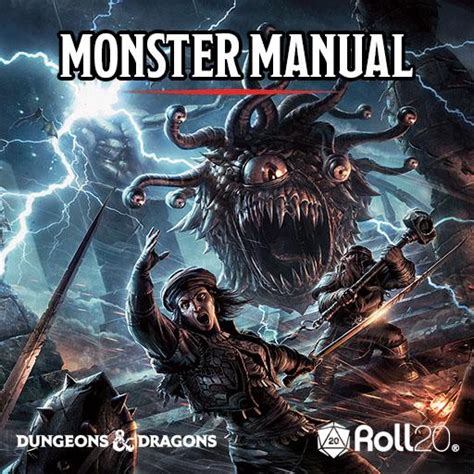 Monster Manual - Roll20 Wiki