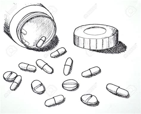 Medication Drawing at GetDrawings | Free download