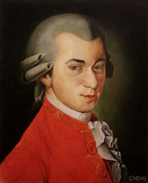 Mozart portrait painting by darrenOhhh on DeviantArt