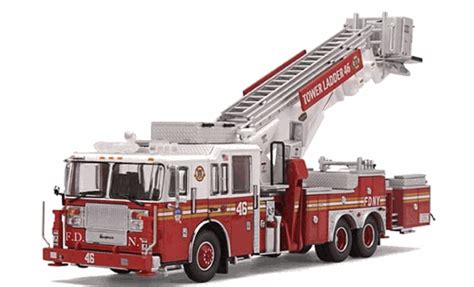 Fdny Fire Truck Model / FDNY Tiller Truck 175 'East New York Truckin ...