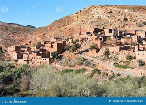 Berber Villages in the High Atlas Stock Photo - Image of mountains, landmark: 172228732