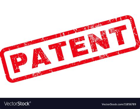 Patent rubber stamp Royalty Free Vector Image - VectorStock