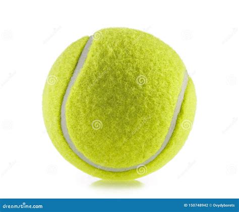 Tennis Ball Isolated White Background - Photography Royalty-Free Stock ...