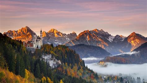 Schloss Neuschwanstein, Allgäu, Bayern, Deutschland - Bing Fotos