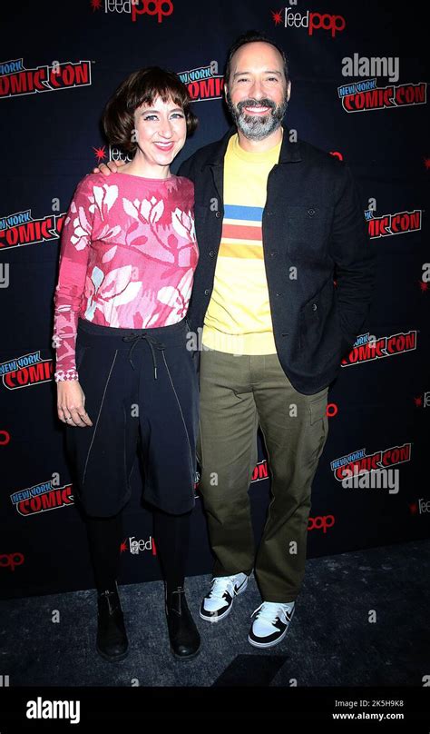 NYCC: The Mysterious Benedict Society Photocall -PICTURED: Kristen Schaal and Tony Hale ...