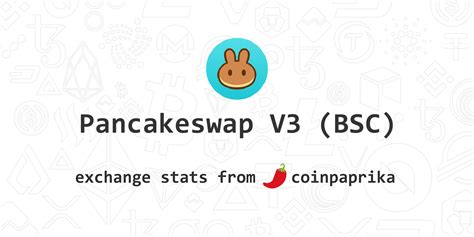 Pancakeswap V3 (BSC) Exchange Statistics | Pancakeswap V3 (BSC) Volume ...