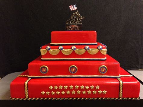 Marine Corps Birthday Cake Marine Corp Birthday Cake Wwwyumacakes ...