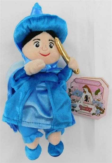 Disney Sleeping Beauty 60th Anniversary Fairy Merryweather 10 in Plush New Blue #Disney | Disney ...