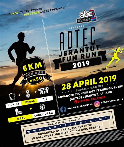 RUNNERIFIC: ADTEC Jerantut Fun Run 2019