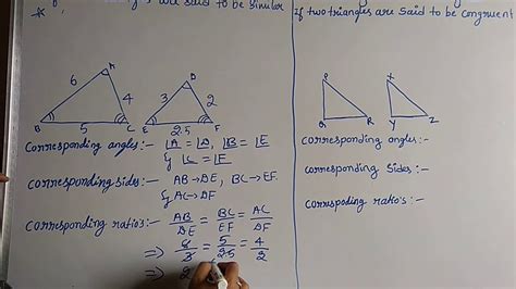 Difference between similar and congruent shapes - sakihip