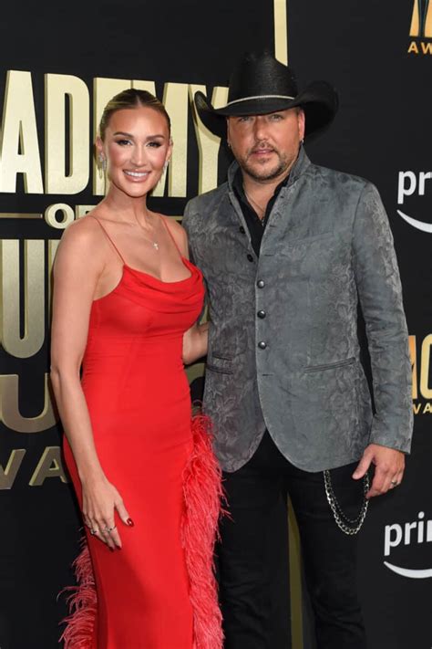 Jason Aldean & Brittany Aldean Stun On The 2023 ACM Awards Red Carpet ...