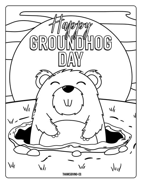 Free Printables Groundhog Day - Printable Word Searches