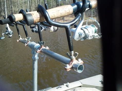 Image result for DIY rod holders for boat | fishing | Boat rod holders, Diy fishing rod holder ...