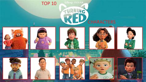 My Top 10 Favorite Turning Red Characters by jacobstout on DeviantArt