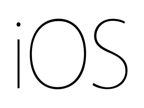 Apple iOS Logo PNG vector in SVG, PDF, AI, CDR format