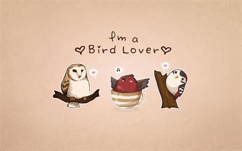 Bird Lover Wallpaper by PeterPan-Syndrome on DeviantArt